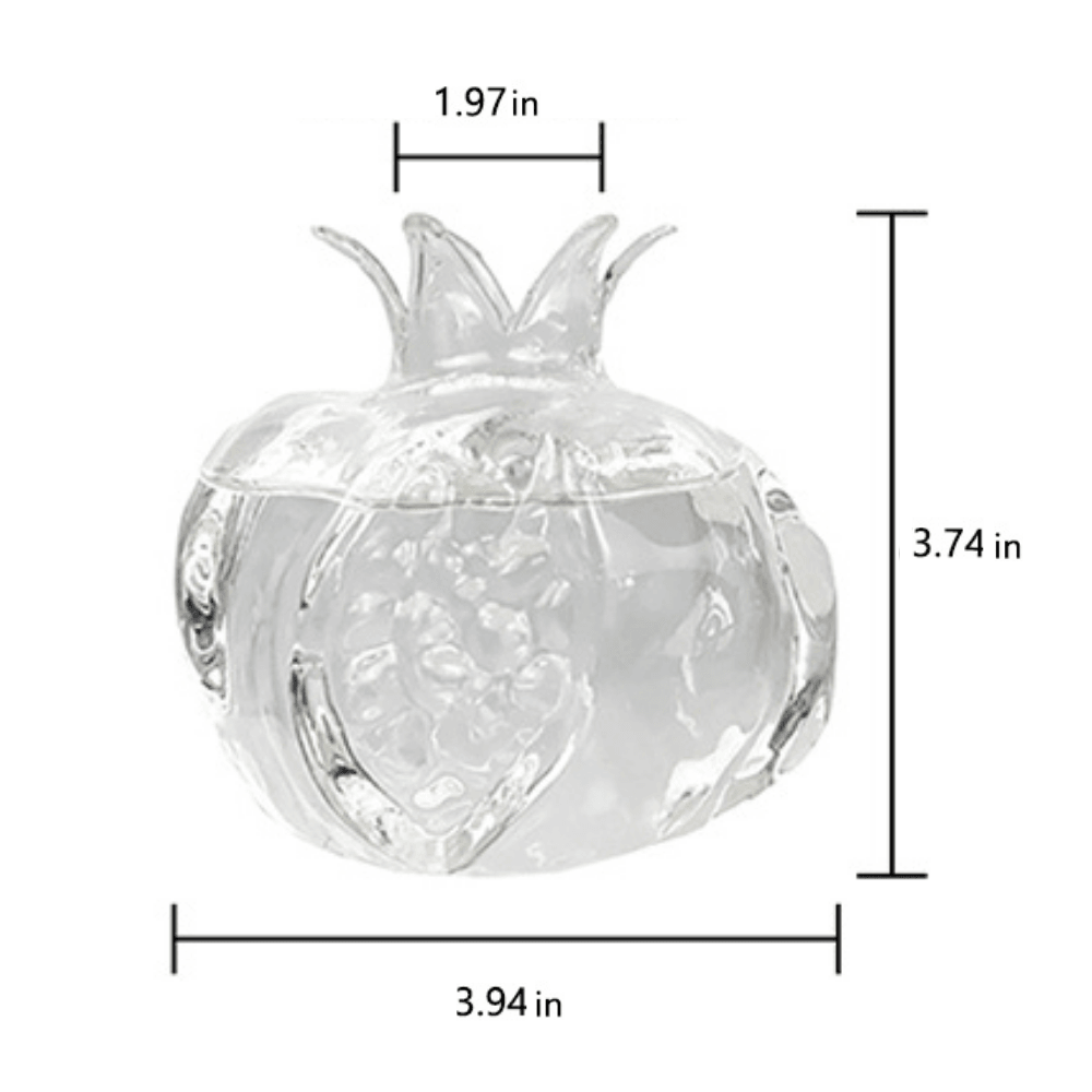 Pomegranate Glass Hydroponic Propagation Vase