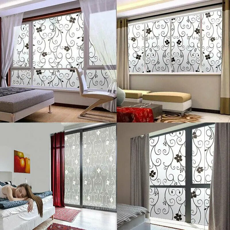 Frosted Window Film Privacy Glass Door Sticker