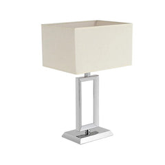 Modern luxury European stainless steel table lamp