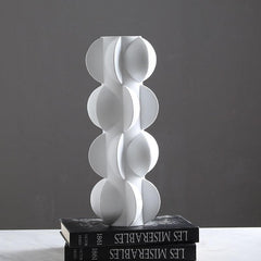 Abby Abstract Petal Vases White / Large | Sage & Sill