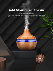 Ultrasonic Wood Grain Humidifier