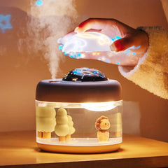 Projection Lamp Wireless Air Humidifier